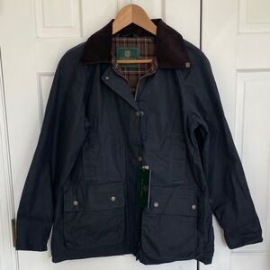Oxford Blue Women’s Countrygirl Wax Jacket / W24 - Navy Small